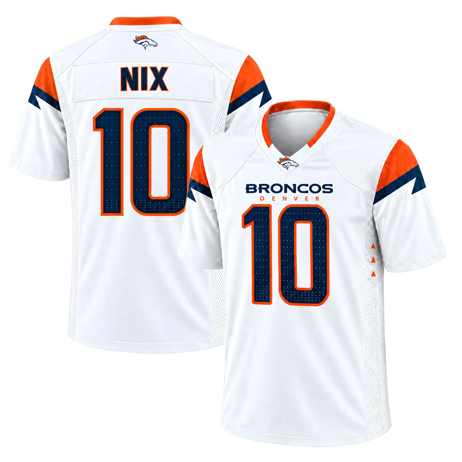 Bo Nix NFL Jersey White 2026– Charming Broncos Fan Gear football jersey