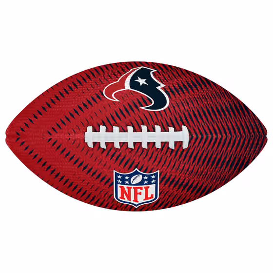 Houston Texans Tailgate Wilson NFL Junior Football view 3