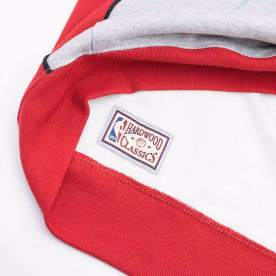 Miami Heat Pinnacle Mitchell & Ness NBA Heavyweight Fleece Hoodie view 5
