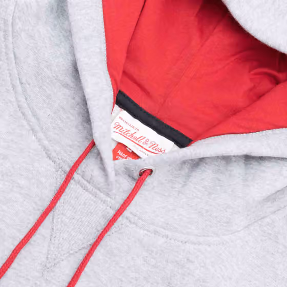 Miami Heat Pinnacle Mitchell & Ness NBA Heavyweight Fleece Hoodie view 3