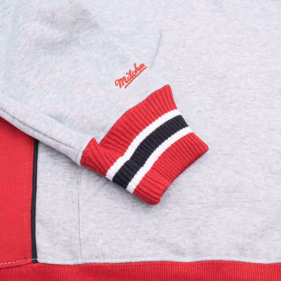 Miami Heat Pinnacle Mitchell & Ness NBA Heavyweight Fleece Hoodie view 4