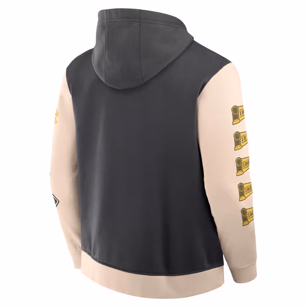 Pittsburgh Pirates Run It Down Retro MLB Full-Zip Hoodie view 2