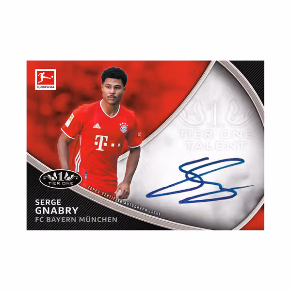 2020/21 Topps Tier One Bundesliga Soccer Hobby Box view 4
