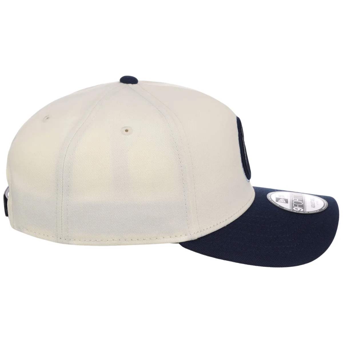 Baltimore Orioles MLB Chrome x Navy FASHION CORE New Era 9FORTY A-Frame detail view