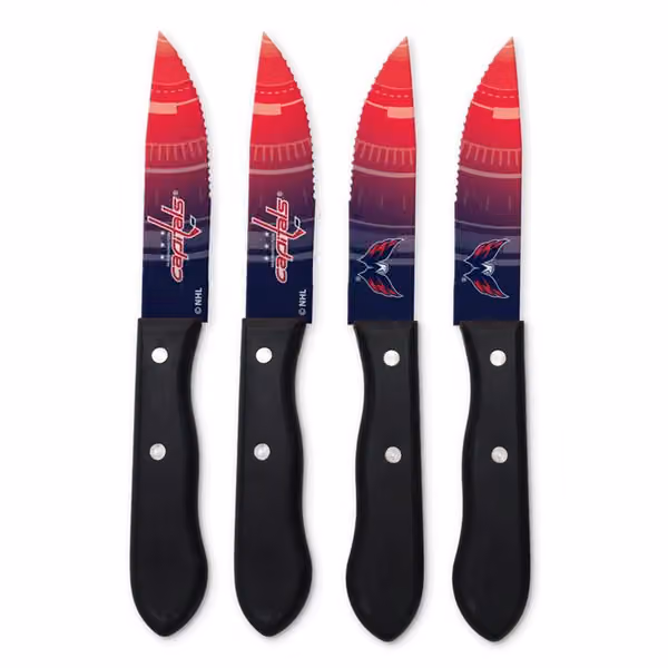 Washington Capitals NHL Steak Knife Set (4-Piece) view 1