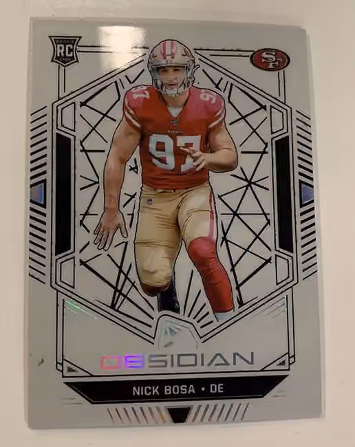 2019 Panini Obsidian Football Hobby Box NFL view 2