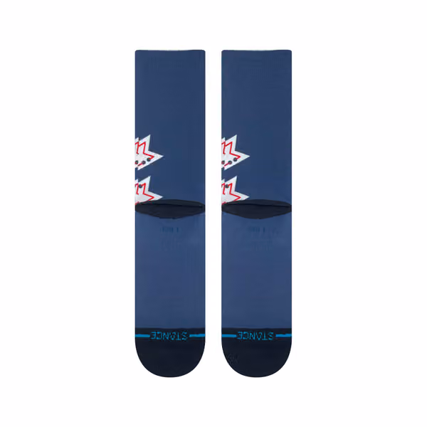 Philadelphia 76ers 2023/24 NBA City Edition Stance Crew Socks view 3