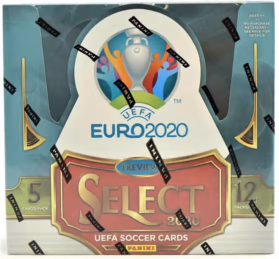 2019/20 Panini Select UEFA Euro Soccer Hobby Box view 1
