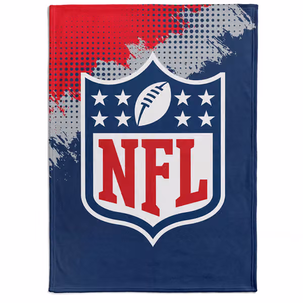 NFL Shield Corner Fleece NFL Blanket view 1