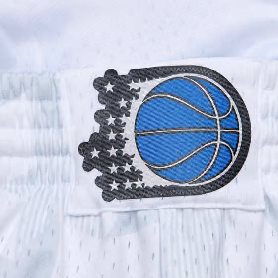 Orlando Magic 1998-99 Mitchell & Ness Swingman NBA Shorts White view 3