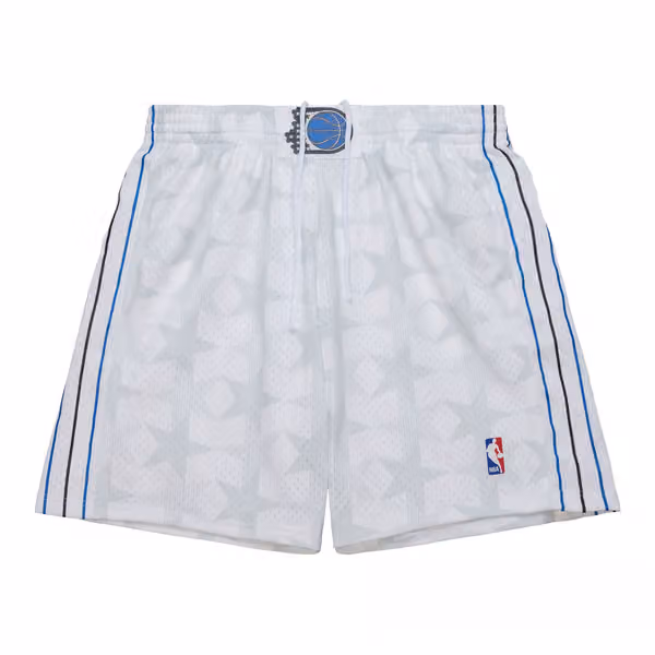Orlando Magic 1998-99 Mitchell & Ness Swingman NBA Shorts White view 1