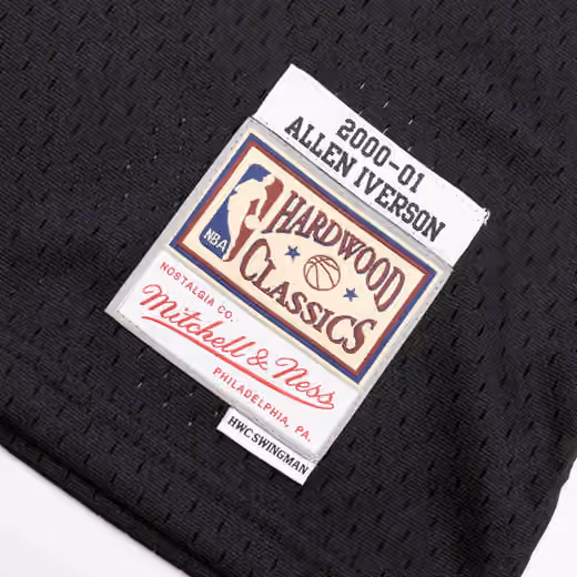 Allen Iverson #3 Philadelphia 76ers 2000-01 Youth Swingman NBA Jersey (YOUTH) view 5