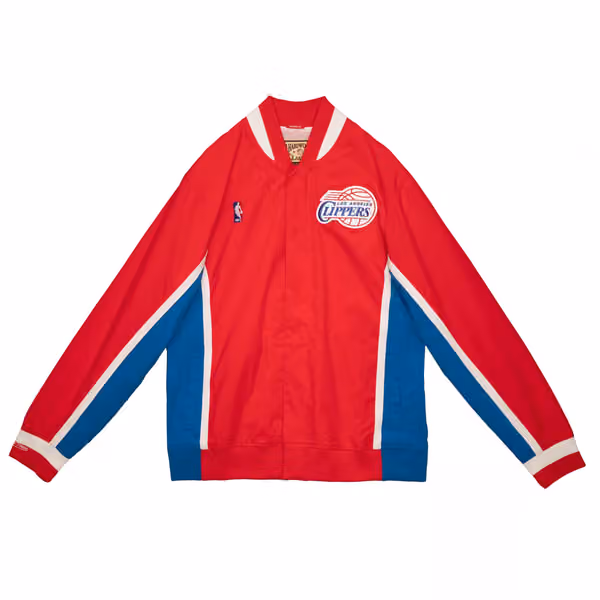 Los Angeles Clippers 1995-96 Authentic Warm Up NBA Jacket Red view 1