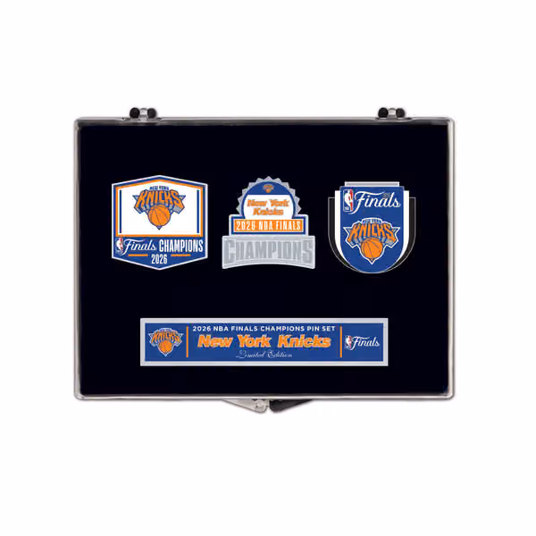 New York Knicks 2026 NBA Champions Collector Pin Set view 1