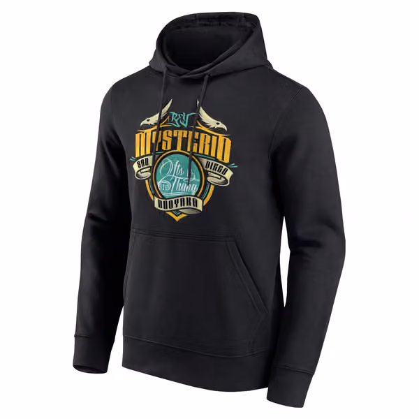Rey Mysterio WWE Superstar Hoodie Black view 1