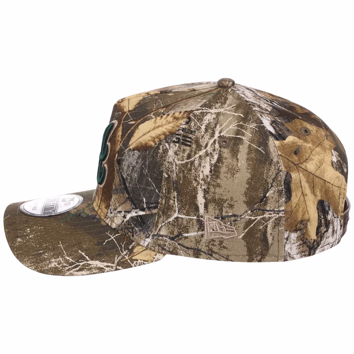 Atlanta Braves MLB Realtree FASHION CORE New Era 9FORTY A-Frame detail view