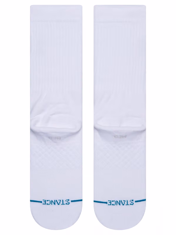 NBA Logoman Crew Socks White view 3