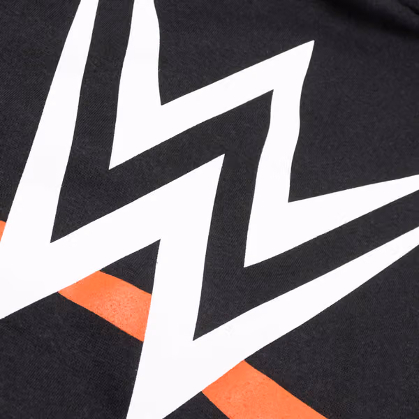 WWE Logo Wrestling Hoodie Black view 3