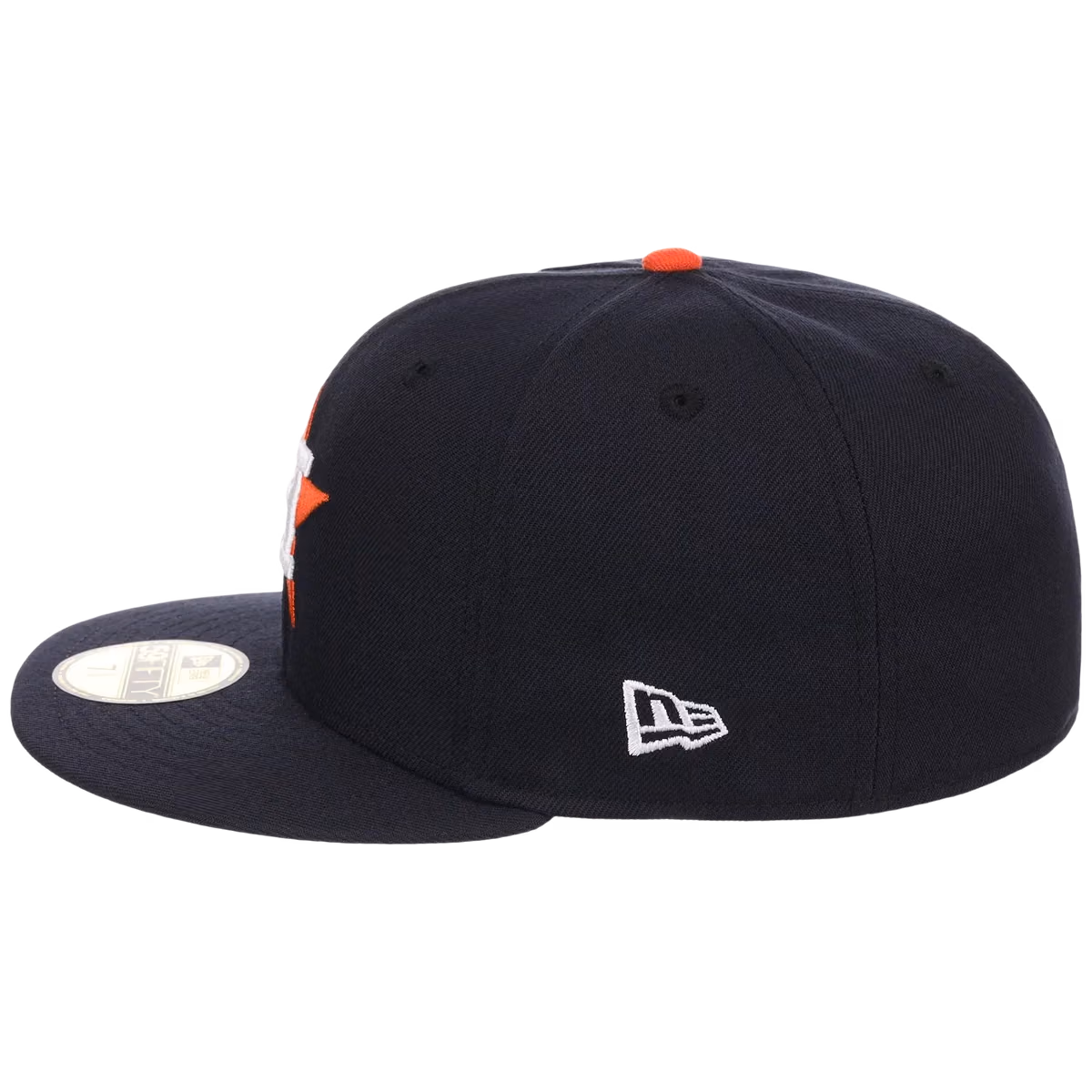 Houston Astros MLB Cooperstown Authentic Collection New Era 59FIFTY (Navy/Navy) detail view