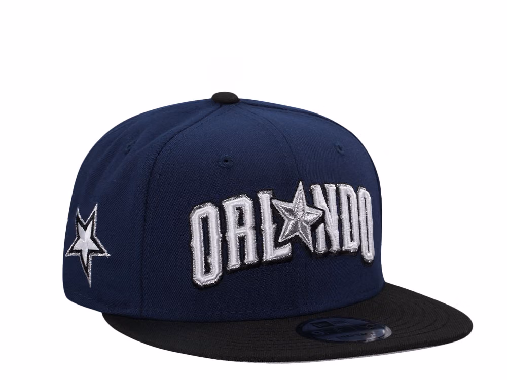 New Era Orlando Magic City Series Metallic Two Tone Edition 9Fifty Snapback Hat front
