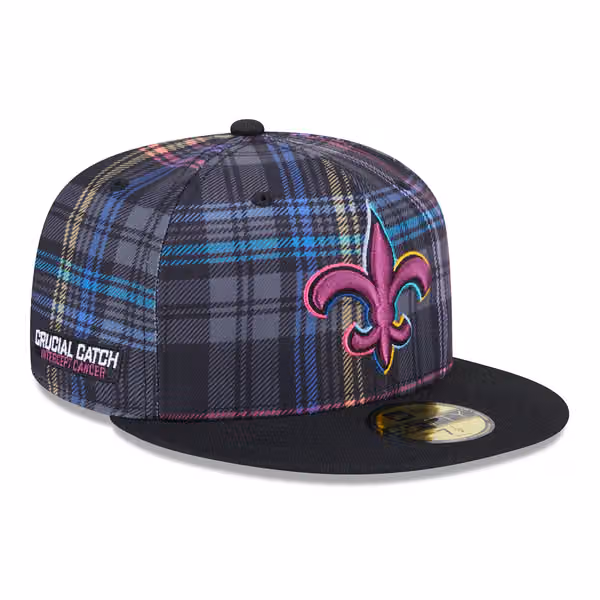 New Orleans Saints 2024 NFL Crucial Catch New Era 59FIFTY Fitted Cap product photo