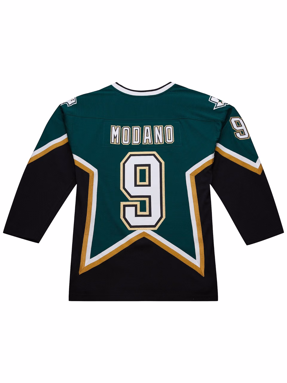 Mike Modano #9 Dallas Stars 1998-99 Premium Power Play NHL Jersey Green view 2
