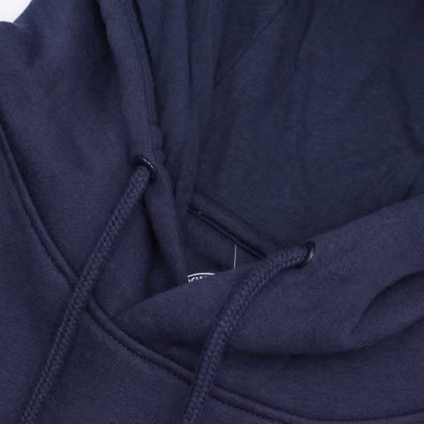 Edmonton Oilers Primary Logo NHL Hoodie Navy view 4