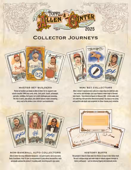 2025 Topps Allen & Ginter Baseball MLB Blaster Box view 4