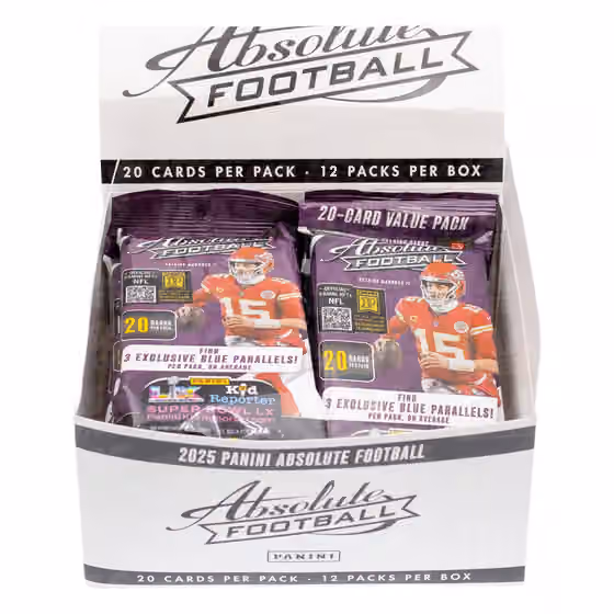 2025 Panini Absolute Football NFL Fat-Pack Box view 2