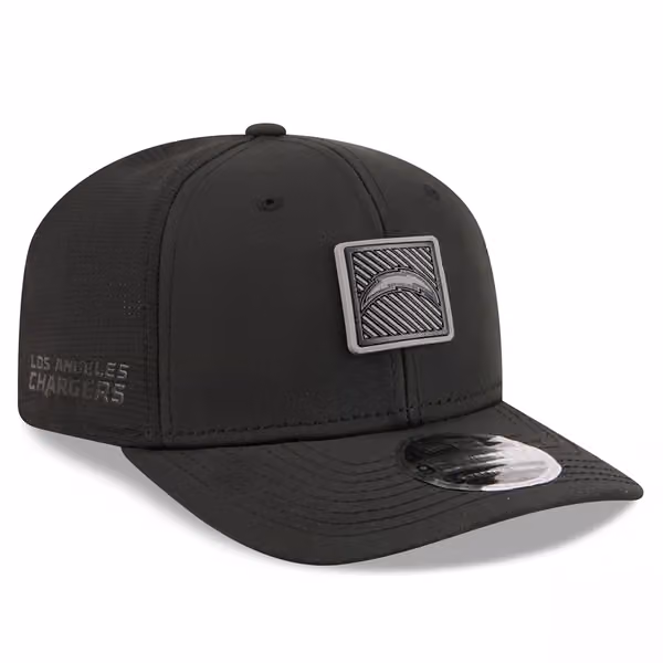 Los Angeles Chargers Black 2026 NFL Training Camp 9SEVENTY Stretch-Snap Cap Black product photo