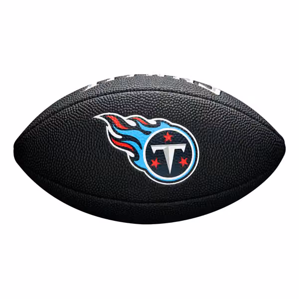 Tennessee Titans NFL Mini Football Black view 3