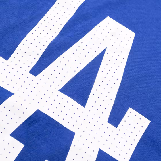Los Angeles Dodgers Nike Fuse Logo MLB T-Shirt Blue view 3