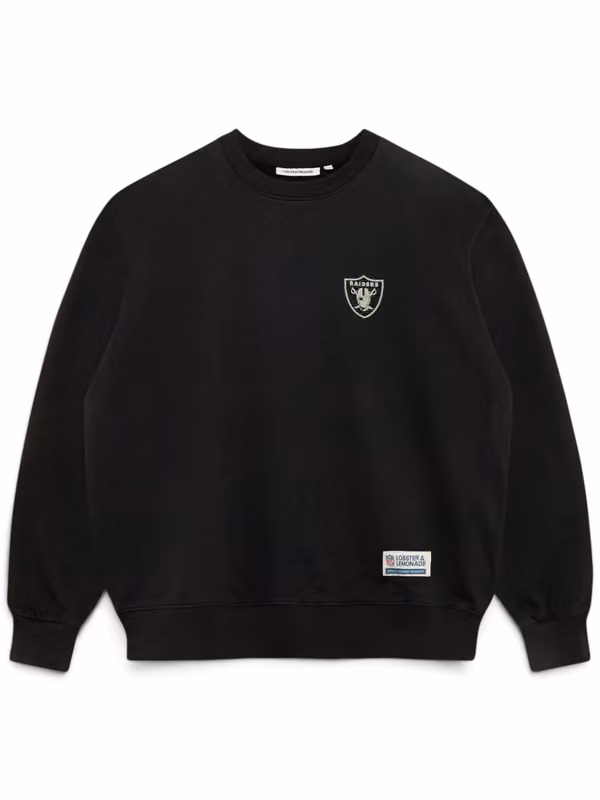 Atlanta Falcons L&L '96 Classics NFL Crew Sweater Black view 2