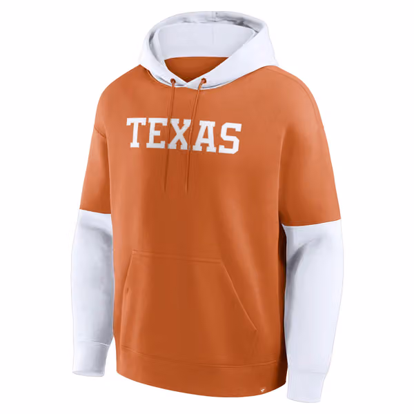 Texas Longhorns NCAA Helmet Hoodie view 2