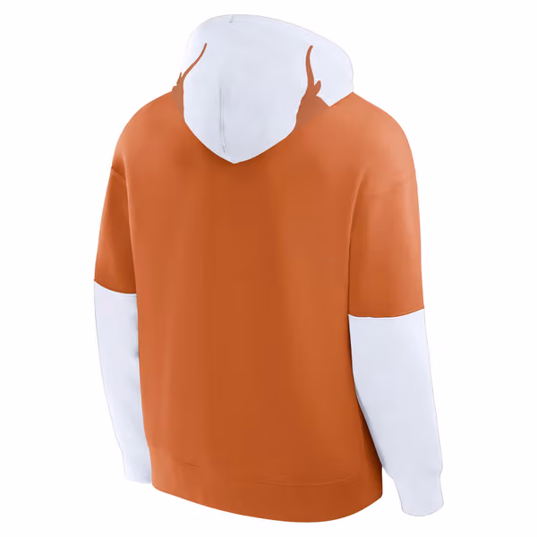 Texas Longhorns NCAA Helmet Hoodie view 3
