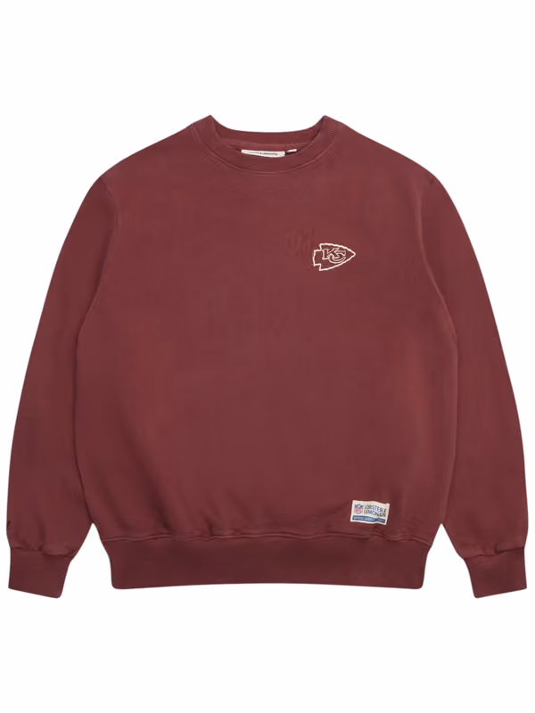 Kansas City Chiefs L&L '96 Classics NFL Crewneck Sweater Maroon view 2