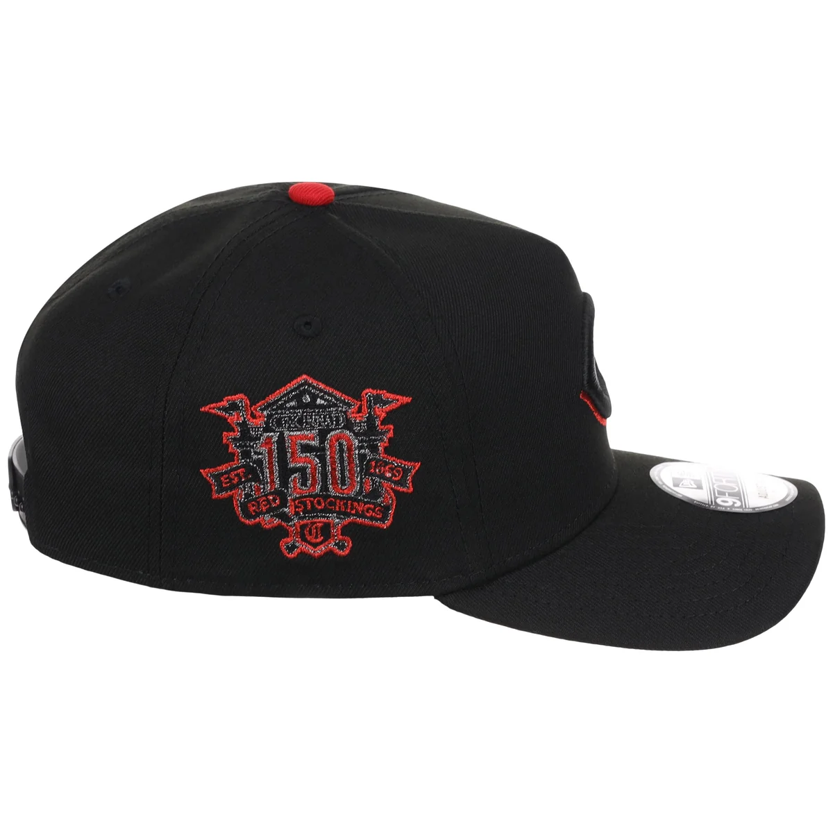 Cincinnati Reds MLB Midnight Massacre New Era 9FORTY detail view