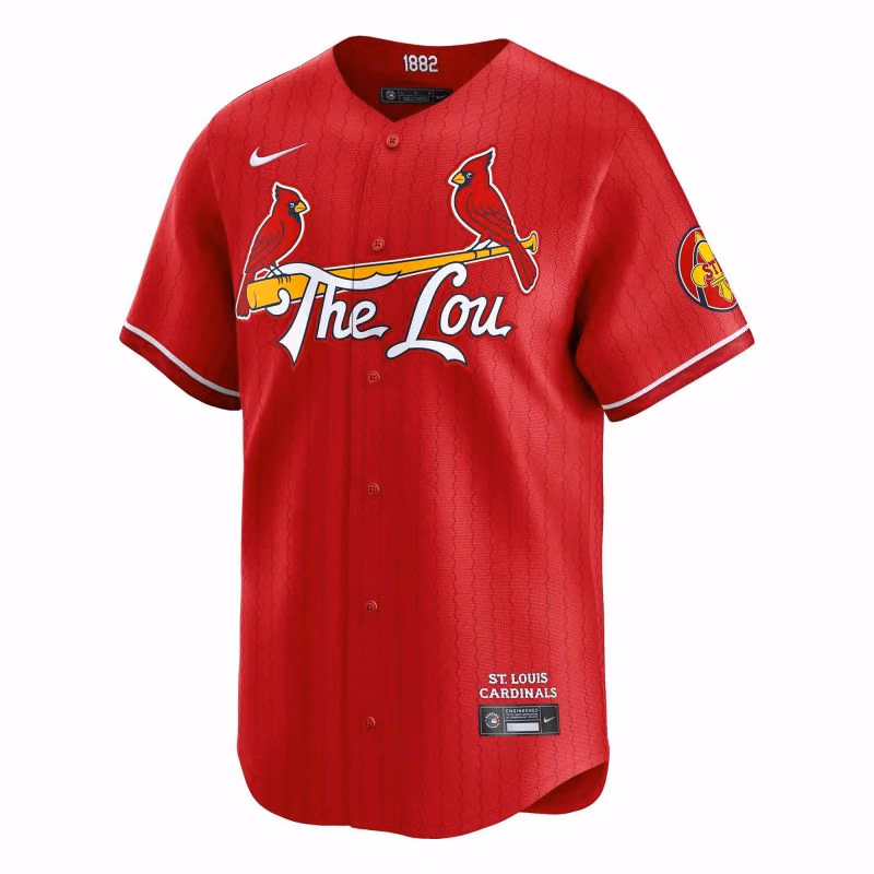 St. Louis Cardinals Limited City Connect MLB Jersey Red view 1