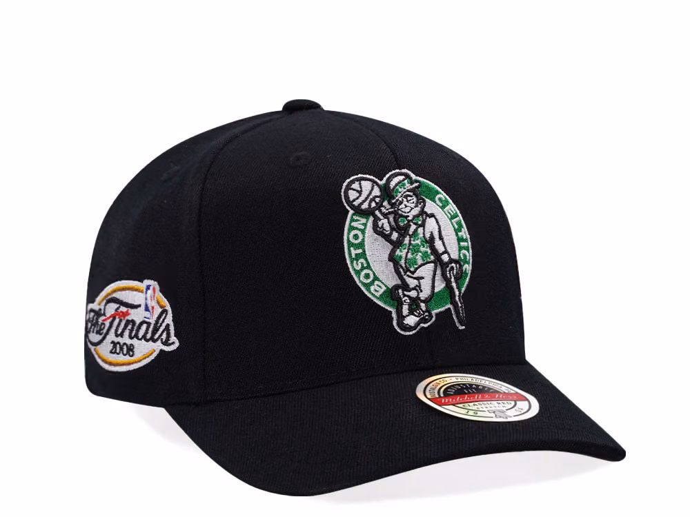 Mitchell & Ness Boston Celtics The Finals 2008 NBA Classic Red Snapback Hat front