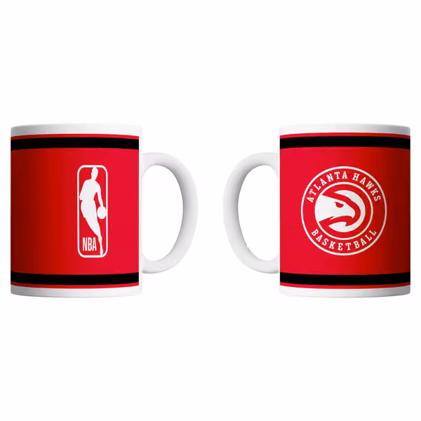 Atlanta Hawks Logo & Shield NBA Mug (330 ml) view 1