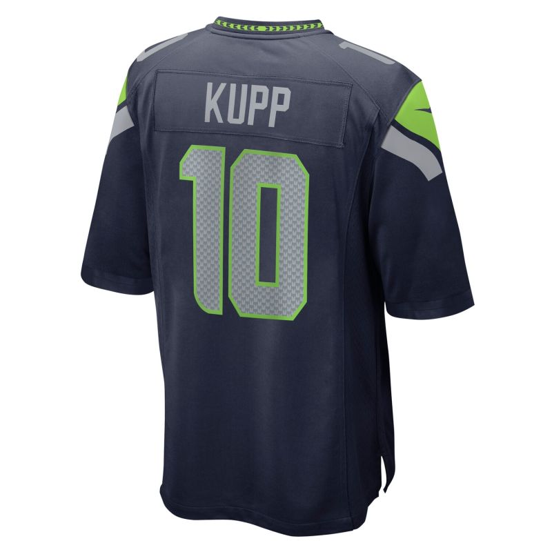 Cooper Kupp #10 Seattle Seahawks Nike Game NFL Jersey Navy view 3