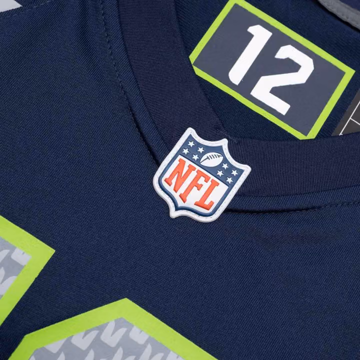 Cooper Kupp #10 Seattle Seahawks Nike Game NFL Jersey Navy view 6