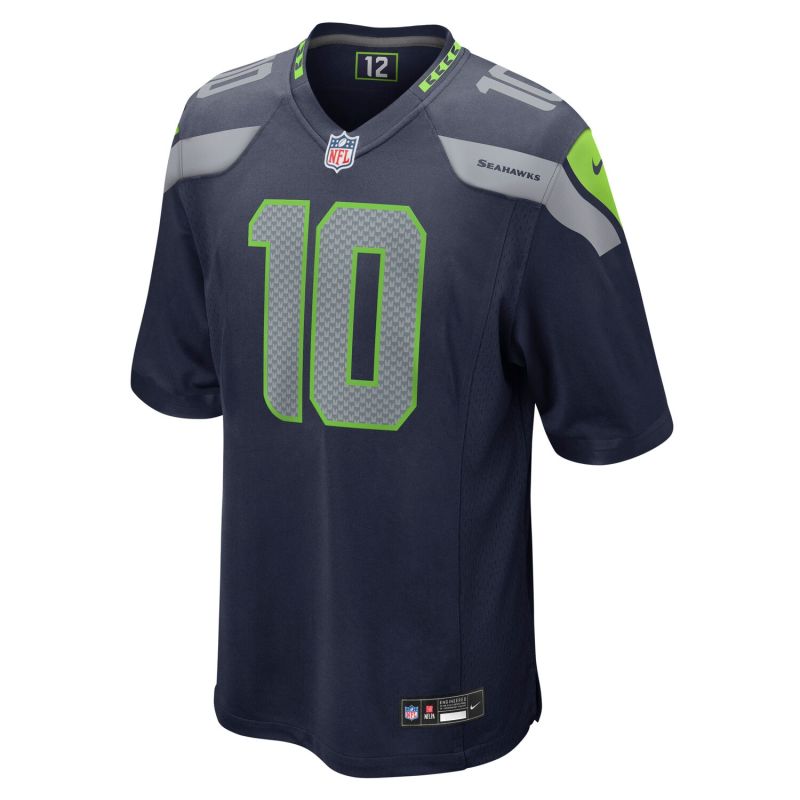 Cooper Kupp #10 Seattle Seahawks Nike Game NFL Jersey Navy view 2