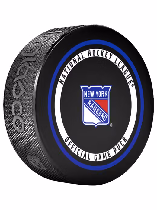 New York Rangers 2026-27 NHL Official Game Puck view 3