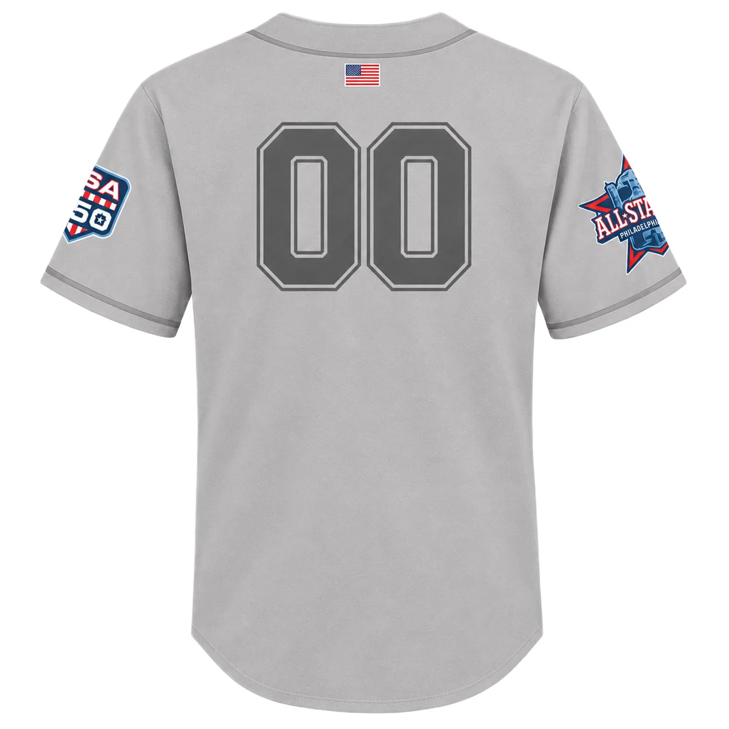 New York Yankees Grey USA 250 Jersey Epic Custom Player