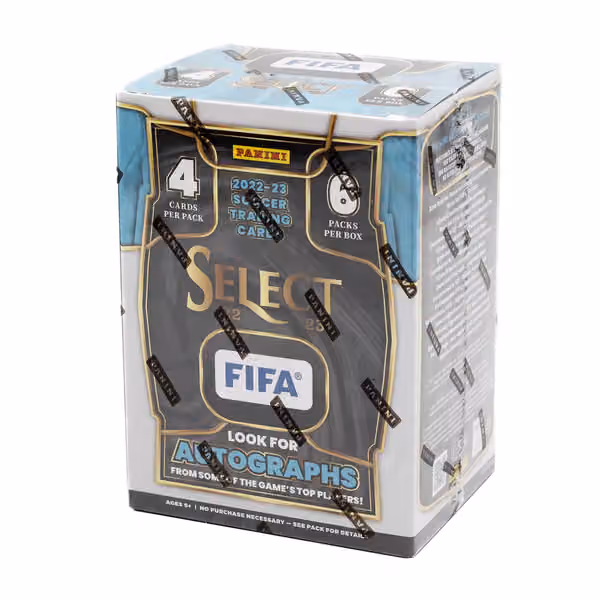 2022/23 Panini Select FIFA Soccer Blaster Box view 1