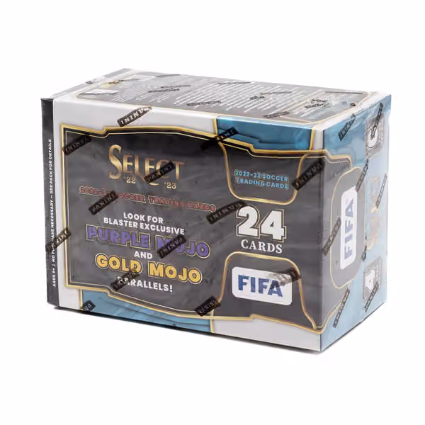 2022/23 Panini Select FIFA Soccer Blaster Box view 2