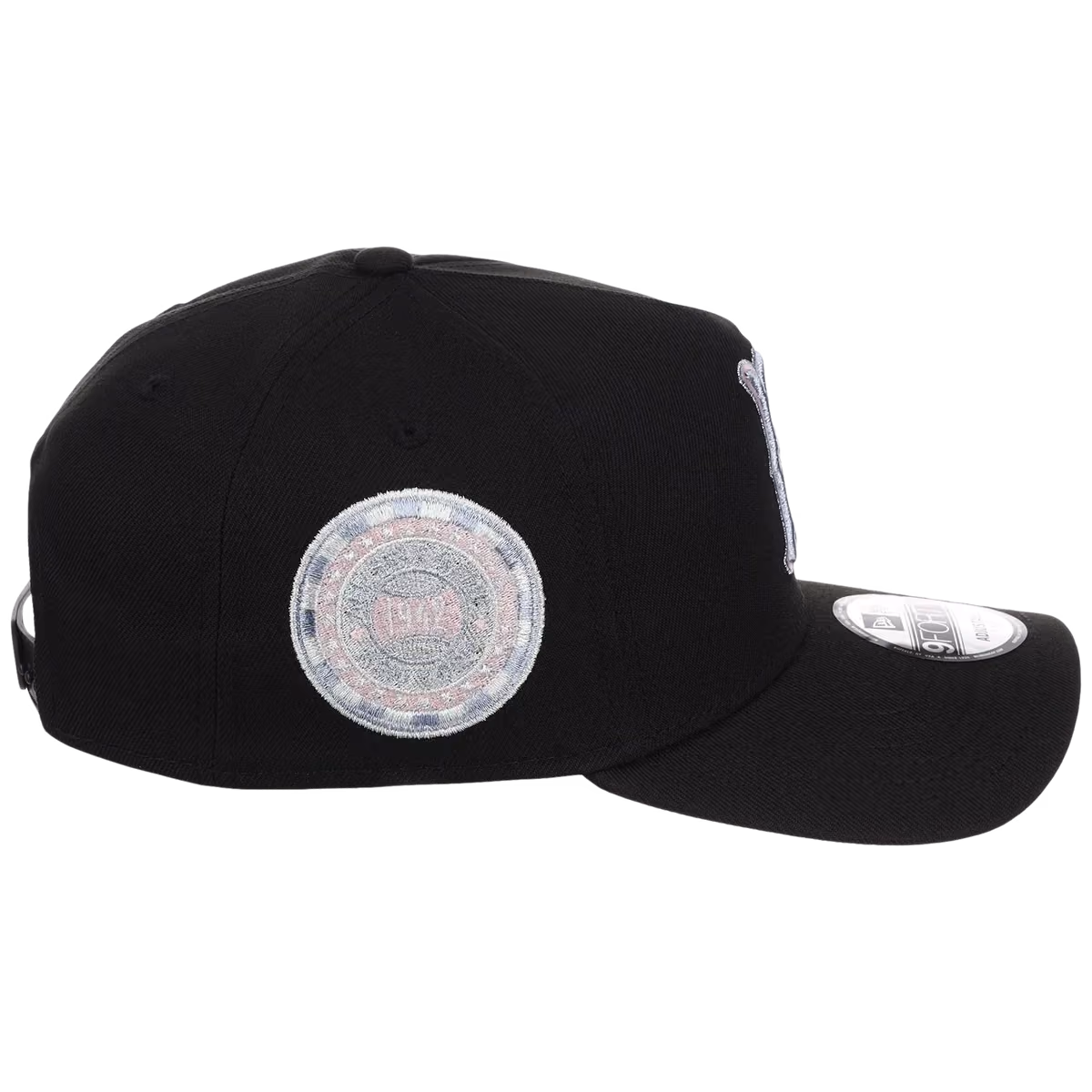 Brooklyn Dodgers MLB Pewter Skies New Era 9FORTY A-Frame detail view