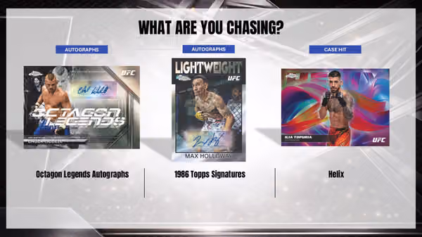2026 Topps Chrome UFC Blaster Box view 6