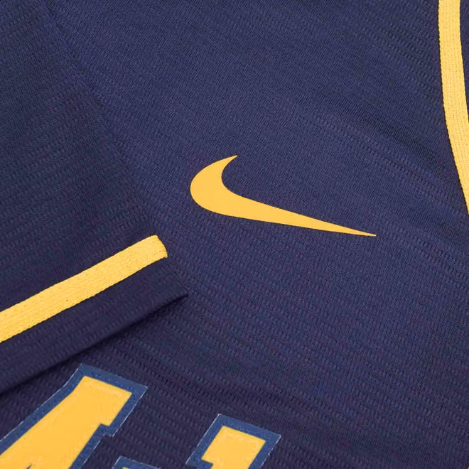 Milwaukee Brewers Nike Replica MLB Alternate Road Jersey Navy view 4
